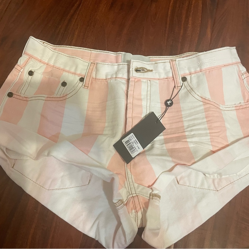 One teaspoon candy stripe shorts